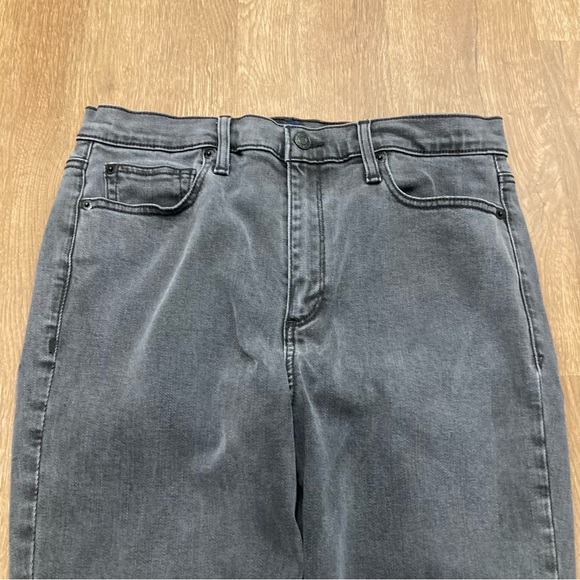 GAP Women’s Charcoal Denim High Rise Jeans 31R True Skinny - Picture 3 of 16